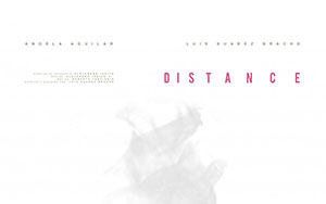 Official poster of a short English film `Distance` by Jesse Edwards